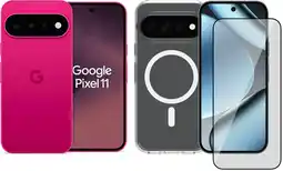 Coolblue Google Pixel 11 256GB Roze 5G + Accessoirepakket aanbieding