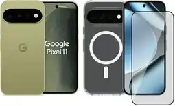 Coolblue Google Pixel 11 512GB Groen 5G + Accessoirepakket aanbieding
