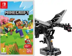 Coolblue Minecraft Nintendo Switch + LEGO Minecraft De Enderdraak aanbieding