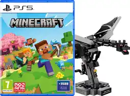 Coolblue Minecraft PS5 + LEGO Minecraft De Enderdraak aanbieding