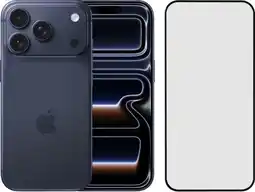 Coolblue Apple iPhone 17 Pro 1TB Blauw + BlueBuilt Screenprotector Glas aanbieding