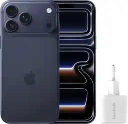 Coolblue Apple iPhone 17 Pro Max 256GB Blauw + Snellader aanbieding