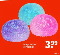 Wibra Mega super stressbal aanbieding
