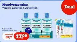 Bol.com Mondverzorging van o.a. Listerine & Aquafresh aanbieding