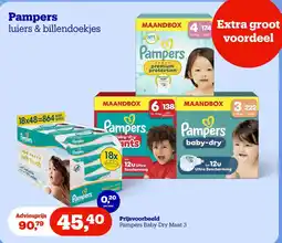 Bol.com Pampers luiers & billendoekjes aanbieding