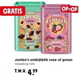 Jumbo Jumbo's ontbijtblik aanbieding