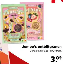 Jumbo Jumbo's ontbijtgranen aanbieding