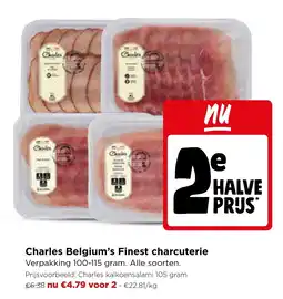 Jumbo Charles Belgium's Finest charcuterie aanbieding
