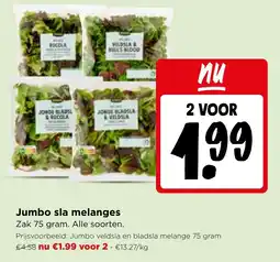 Jumbo Jumbo sla melanges aanbieding
