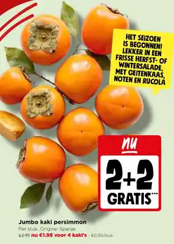 Jumbo Jumbo kaki persimmon aanbieding