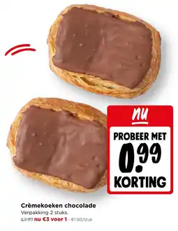 Jumbo Crèmekoeken chocolade aanbieding