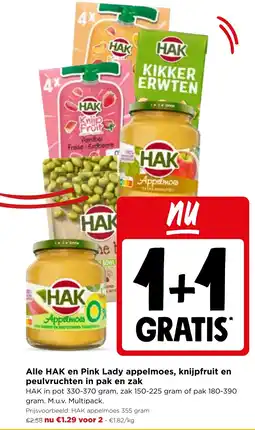 Jumbo HAK appelmoes aanbieding