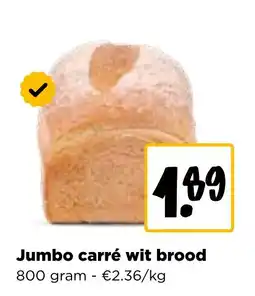Jumbo Jumbo carré wit brood aanbieding