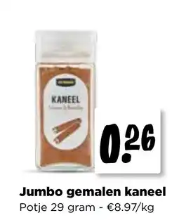 Jumbo Jumbo gemalen kaneel aanbieding