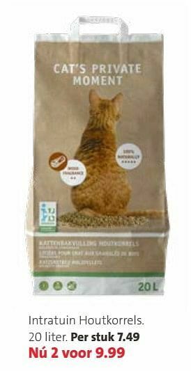 Intratuin Intratuin houtkorrels aanbieding