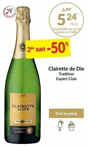 Intermarché Clairette de die tradition expert club aanbieding