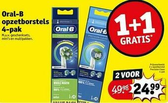 Kruidvat Opzetborstel precision clean aanbieding