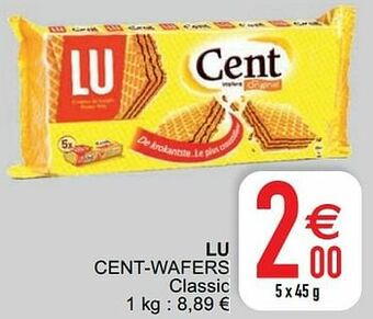 Cora Lu cent-wafers aanbieding