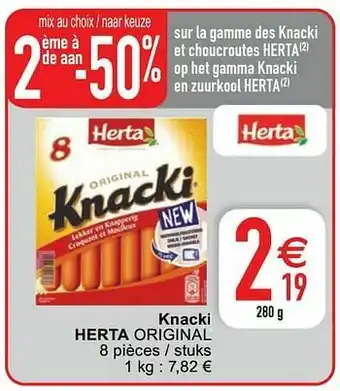Knacki herta original