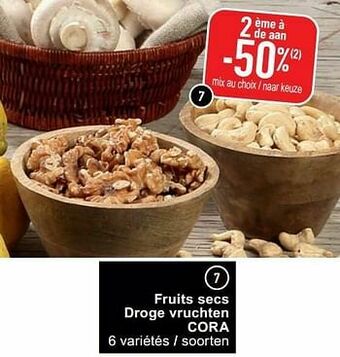 Cora Fruits secs droge vruchten cora aanbieding