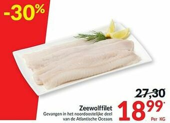 Intermarché Zeewolffilet aanbieding