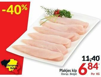 Intermarché Plakjes kip aanbieding