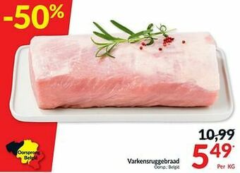 Intermarché Varkensruggebraad aanbieding