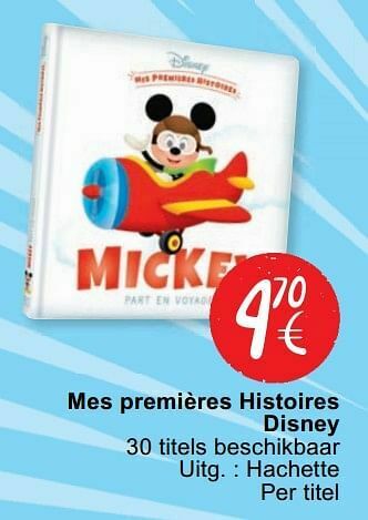 Cora Mes premières histoires disney aanbieding