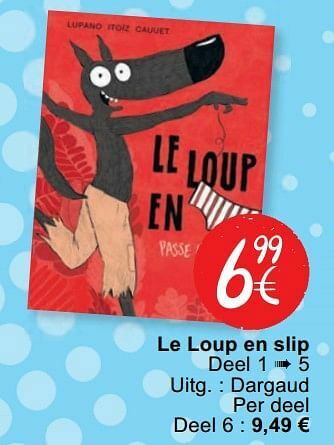 Cora Le loup en slip aanbieding