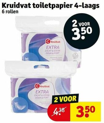 Kruidvat Kruidvat toiletpapier aanbieding