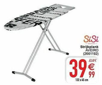 Cora Strijkplank aveiro aanbieding