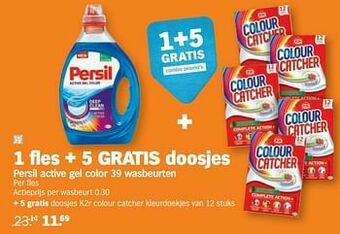 Albert Heijn Persil active gel color aanbieding