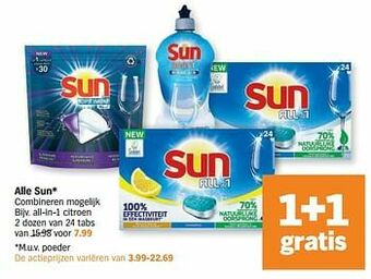 Albert Heijn All-in-1 citroen aanbieding