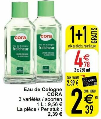 Cora Eau de cologne cora aanbieding