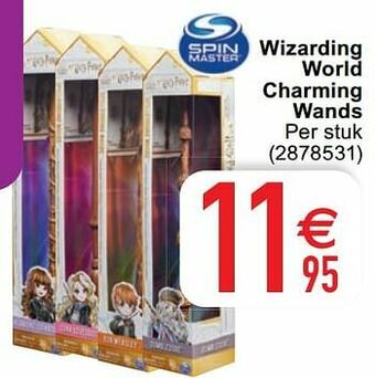 Wizarding world charming wands