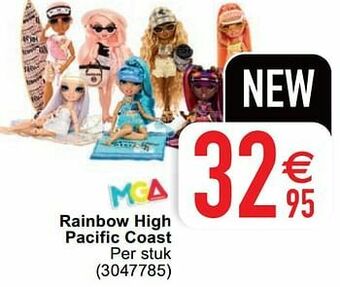 Cora Rainbow high pacific coast aanbieding