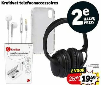Draadloze oordopjes oplaadbox