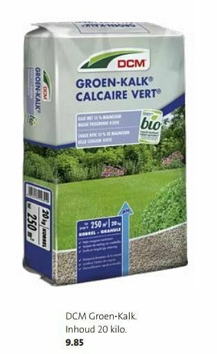 Intratuin Dcm groen-kalk aanbieding