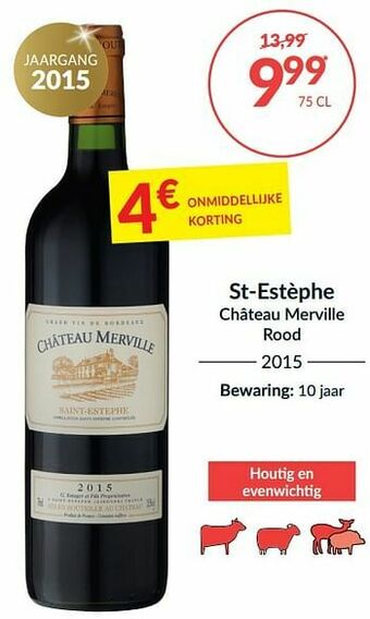 St-estèphe château merville rood