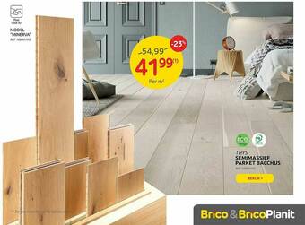 Brico Semimassief Parket Bacchus aanbieding