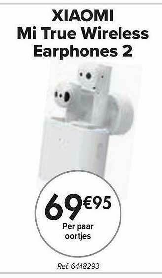 Carrefour Xiaomi Mi True Wireless Earphones 2 aanbieding