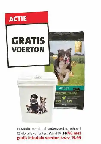 Intratuin Intratuin Premium Hondevoeding aanbieding