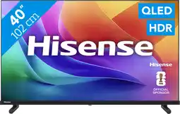 Coolblue Hisense QLED 40 A59S (2026) aanbieding