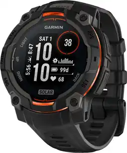 Coolblue Garmin Instinct 3 Solar Noir 45 mm aanbieding