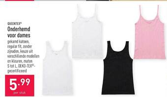 ALDI Onderhemd Voor Dames aanbieding