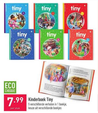 ALDI Kinderboek Tiny aanbieding