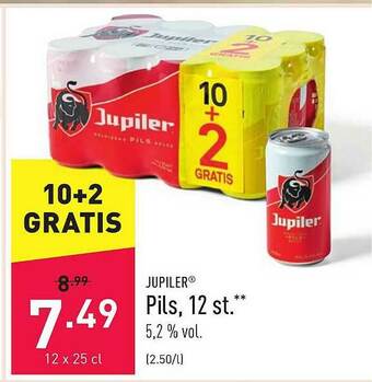 ALDI Jupiler Pils aanbieding