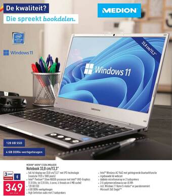 ALDI Medion Akoya Notebook aanbieding