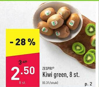 ALDI Kiwi Green aanbieding