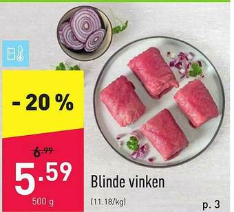 ALDI Blinde Vinken aanbieding